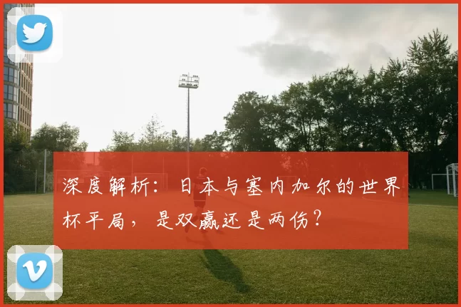 深度解析：日本与塞内加尔的世界杯平局，是双赢还是两伤？