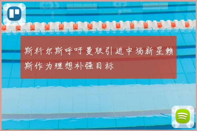 斯科尔斯呼吁曼联引进中场新星赖斯作为理想补强目标